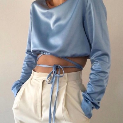 SATIN TOP « CHLOÉ »